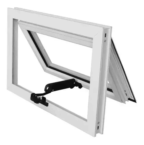 Puerta de aluminio para comercio